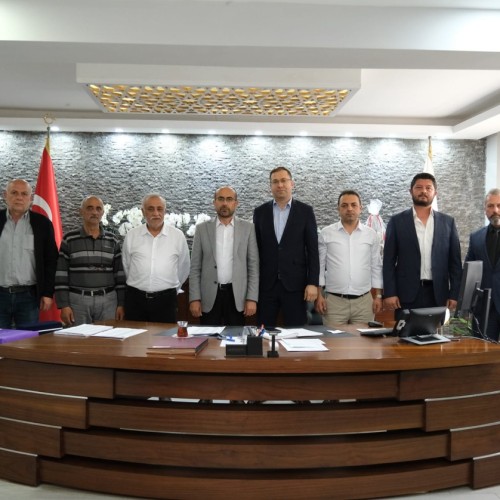 MHP Orhaneli İlçe Başkanı Sn. Cemil Ar ve Yönetimi Ziyaret