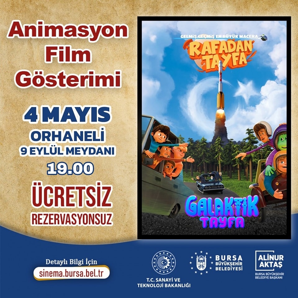 Rafadan Tayfa Animasyon Film Gösterisi