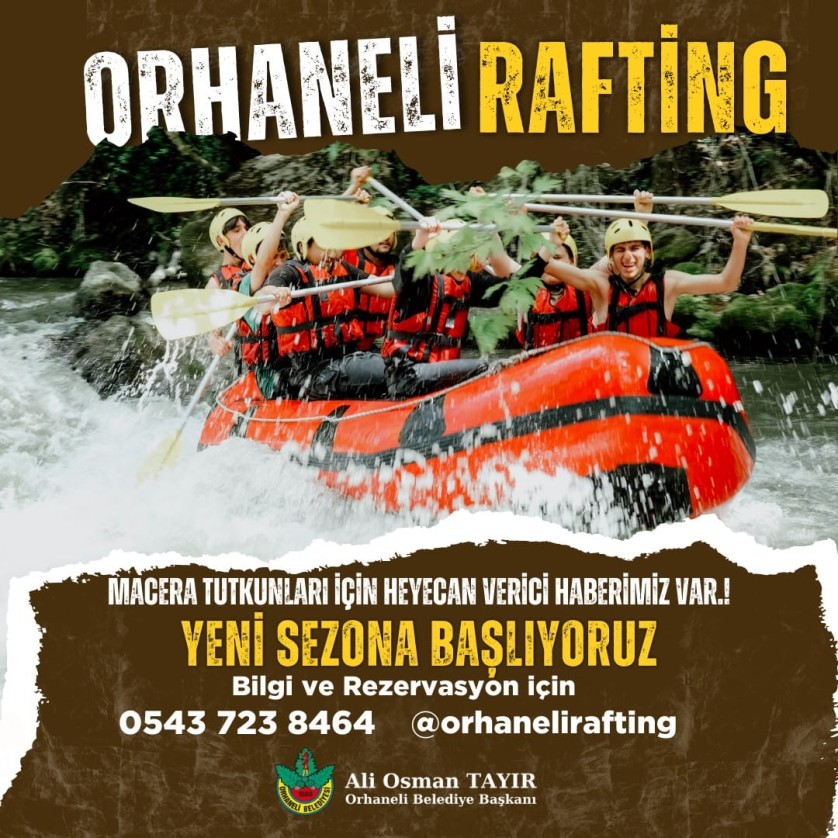 Orhaneli Rafting! Macera Tutkunları İçin Yenİ Sezon Başlıyor!