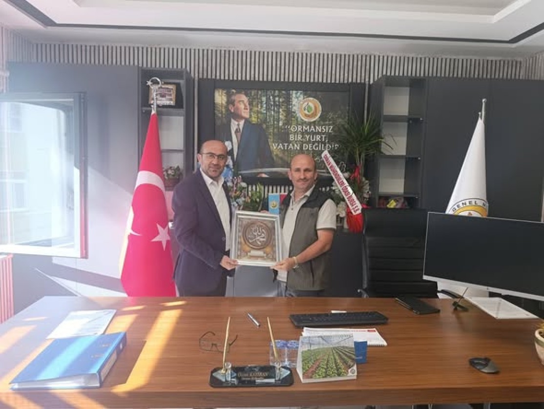 Orhaneli Orman İşletme Müdürümüz Sayın Özcan Kayıran’a hayırlı olsun z...